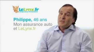 LeLynxfr Comparateur dassurances  Pub TV Témoignage Philippe [upl. by Neerak93]