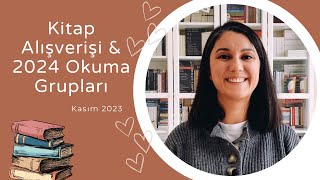 Son Aldığım Kitaplar amp 2024 Okuma Grubu Kitapları [upl. by Luz]