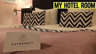 Haymarket hotel in Stockholm Sweden  Hotel amp Room Tour  Room 752 [upl. by Snilloc]