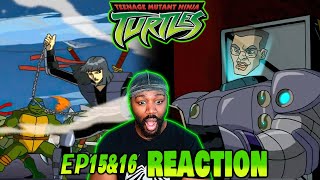 MISSION OF GRAVITY  TMNT 2003 Reaction S3 Ep 15 amp 16 [upl. by Sunev480]