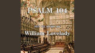 Psalm 104 feat Sarn Dyer Miriam Allan Nicholas Madden Tom Lilburn Simon Whiteley James [upl. by Dabbs871]