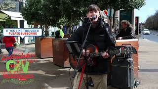 The Amazing Josh Cooney Super Cover of Belter by by Gerry Cinnamon Live from Grafton Street Dublin [upl. by Schwinn489]