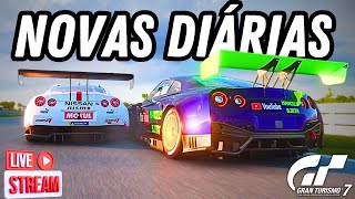 🔴Gran Turismo 7 💥 CORRIDAS DIÁRIAS AO VIVO 💥 [upl. by Ackler]