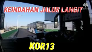 kor 13 jalur langit indah banget busway transjakarta [upl. by Carder]