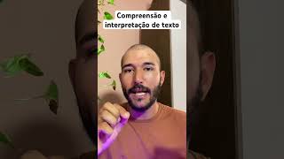 Compreensão de texto e interpretação de texto linguaportuguesa concursospúblicos correios [upl. by Darla]