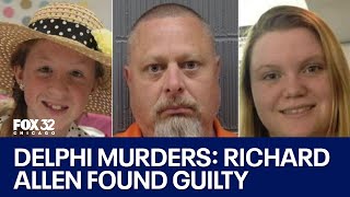 Delphi murders trial verdict Jury finds Richard Allen guilty [upl. by Alamat]