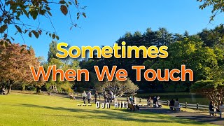 SOMETIMES WHEN WE TOUCH  Karaoke Version  in the style of Dan Hill [upl. by Oakie423]