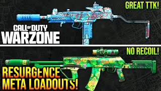 WARZONE New Top 5 BEST RESURGENCE META LOADOUTS After Update WARZONE Best Setups [upl. by Berck]