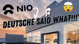 Nio Stock Updates Deutsche just said this about Nio [upl. by Kennith]