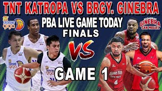 BRGY GINEBRA vs TNT Game 1 Finals  PBA Full Live Game  2K24 [upl. by Olsson]