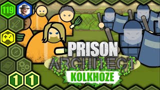 🎮 Kolkhoze 11 FRSLAN Prison Architect  Going Green Lets Play [upl. by Ule932]