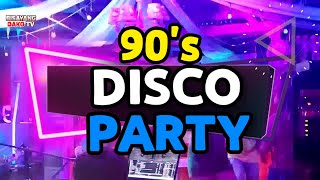 BEST 90s DISCO PARTY  NONSTOP PARTY MIX  DJ JORDAN [upl. by Ajnos]