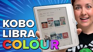 Lee EBOOKS en COLOR y toma notas Kobo Libra Colour Review [upl. by Naitsabas118]