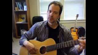 Nylonstring parlor guitar demonstration [upl. by Oirogerg]