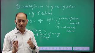 Solutions Part 1  Class 12th Chemistry  IIT JEE  Omega Pro Classes  By AK Jha Sir [upl. by Eedebez]