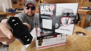 How to use Air Lift Wireless ONE Compressor with Ride Rite Air Springs [upl. by Notla]