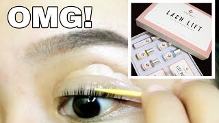 ICONSIGN LASH LIFT UPGRADED VERSION  DIY Lash Lift Tutorial [upl. by Xxam]