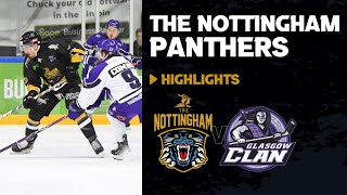 Nottingham Panthers v Glasgow Clan  240124  Elite League [upl. by Nuahsak]