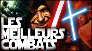 LES MEILLEURS COMBATS DE LUNIVERS STAR WARS [upl. by Clareta]