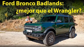 Vídeo prueba Ford Bronco Badlands [upl. by Rehctelf340]