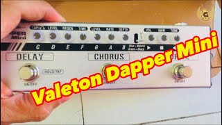 Gitardiningrat 32  Valeton Dapper Mini [upl. by Stila]