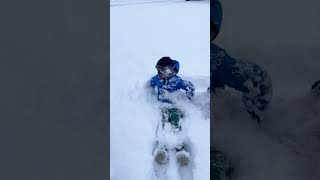 🥶snow atrocities snow shortvideo snowfall shortsfeed tamilshorts leolvijay viral fun [upl. by Llehcim]