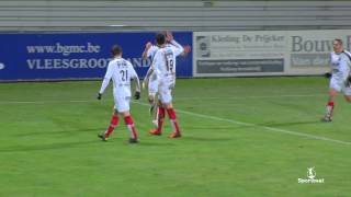 Sint Niklaas vs Westhoek 3 4 De Goals [upl. by Aicilanna714]