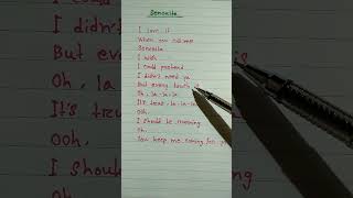 Senorita song lyrics shorts lyrics senorita youtubeshorts [upl. by Klinges]