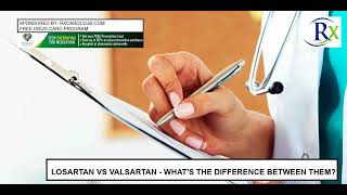 Losartan Vs Valsartan Whats The Difference Between Them [upl. by Rosenbaum]