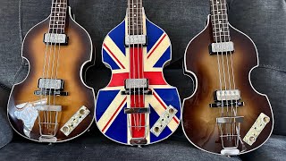 Hofner Bass Comparison [upl. by Alston]