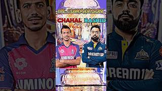 YUZVENDRA CHAHAL VS RASHID KHAN IPL COMPARISON iplhighlights shortsfeed todayipl short ytshorts [upl. by Cynera]