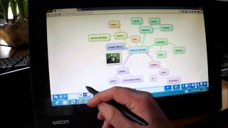 Demo van Prowise Presenter met Wacom tablet [upl. by Vanni]