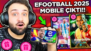 EFOOTBALL 2025 MOBİLE ÇIKTI BEDAVA MESSİ GÜÇLENDİCİ FULLEDİM NEYMAR BEDAVA DROGBA EPİCLER [upl. by Aecila]