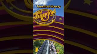 Welcome to Tusenfryd in Norway  Largest Amusement park norway tusenfryd oslo amusementpark [upl. by Essirehc543]