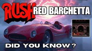 RUSH  Red Barchetta  Did You Know [upl. by Lorelle880]