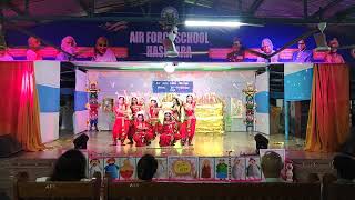 Pranavalay Dance by Air Force School Hasimara Sub Senior Girls [upl. by Ayim]