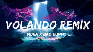 Mora x Bad Bunny x Sech  Volando Remix  Best Songs [upl. by Yenetruoc]