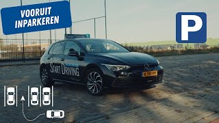 Rijschool Start Driving  Vooruit in een vak parkeren [upl. by Sorac564]