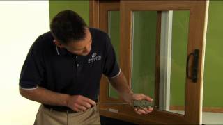 How to Adjust the Roller on a Patio Door [upl. by Hertzog893]