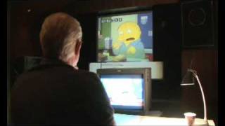 EXCLU Les Simpson en studio [upl. by Sherlock]