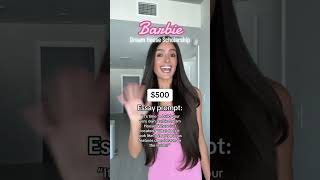 🎀 500 Barbie Dream House Scholarship ✨ shorts scholarships college barbie barbiemovie [upl. by Ariana]