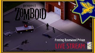 Project Zomboid  Clearing Knox Penitentiary  EP 6  Live Stream [upl. by Buddie95]