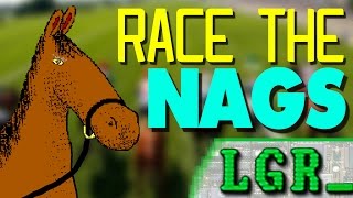 LGR  Race The Nags  DOS PC Game Review [upl. by Ateekan]