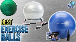 10 Best Exercise Balls 2018 [upl. by Eiramait]