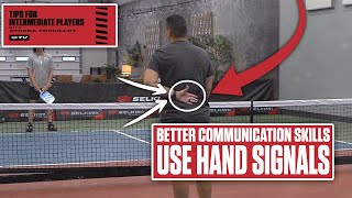 3 Pickleball Hand Signals for Intermediate Players [upl. by Berkman700]