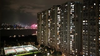 Watching HK National Holiday Fireworks Display  October 1st 2024 [upl. by Caplan]