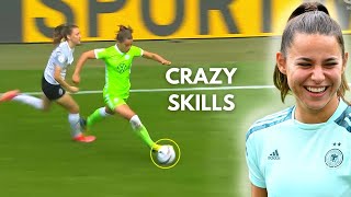 Lena Oberdorf Best Skills at DFB Frauen amp VFL Wolfsburg [upl. by Acihsay]