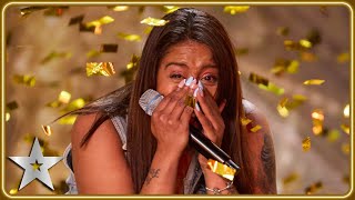 GOLDEN BUZZER for Taryn Charles SENSATIONAL Aretha Franklin cover  Auditions  BGT 2024 [upl. by Shu]