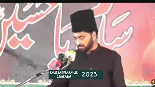 Allama Ali Nasir Talhara 9 Muharram 2023  1445  live [upl. by Harlow282]