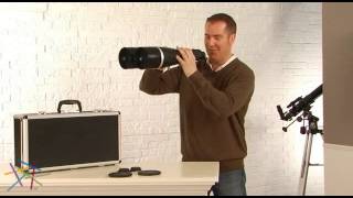 Zhumell Tachyon 25x100mm Astronomy Binoculars with Locking Aluminum Case  Product Review Video [upl. by Furtek]